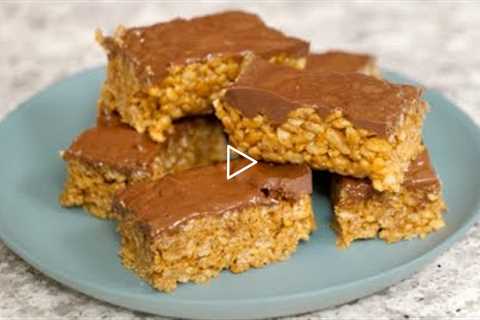 How to Make Chocolate-Almond Butter Rice Crispy Treats
