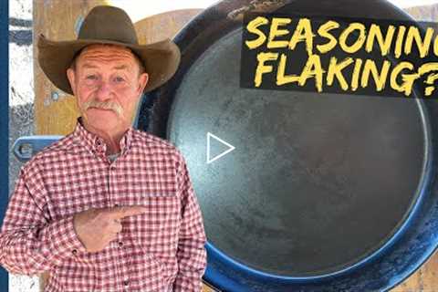 Cast Iron Seasoning Flaking | How to Fix Seasoning Flaking on Cast Iron