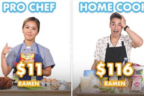 $116 vs $11 Ramen: Pro Chef & Home Cook Swap Ingredients | Epicurious
