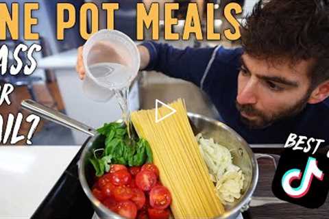 Testing the Most Viral One Pot Tik Tok Recipes