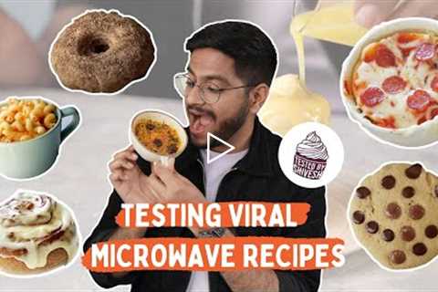OMG😳😱 I Tested All VIRAL Microwave Recipes| Pizza, Cookie, Donut in just 60 seconds- UNBELIEVABLE