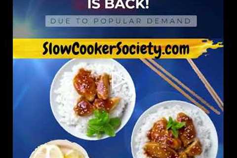 Slow Cooker Sesame Chicken Recipe | How to Make a Crock Pot Sesame Chicken