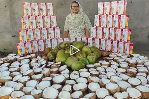 100 COCONUT MILKSHAKE Prepared By My Granny | Shake recipe | Indian Milk Shake | coconut recipes