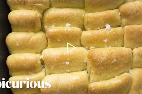 How to Make the Perfect Parker House Rolls | Epicurious