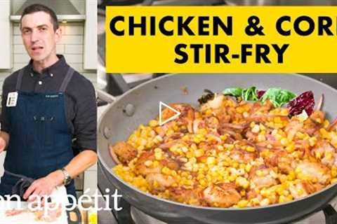 Chris Makes Chicken Stir-Fry | From The Home Kitchen | Bon Appétit