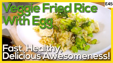 Veggie Fried Rice With Egg