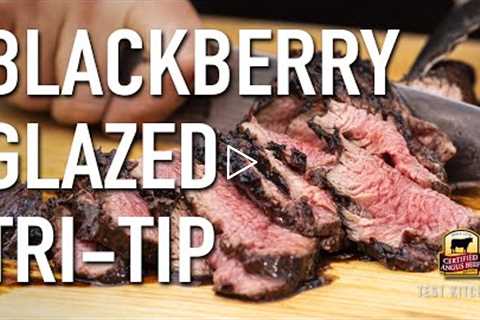 Blackberry Chipotle Glazed Tri-Tip Recipe