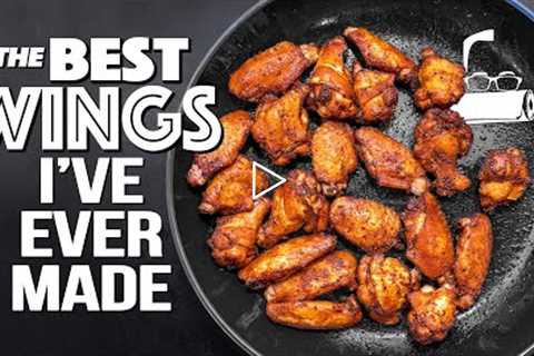 THE BEST CHICKEN WINGS THAT I'VE MADE IN A LONG TIME! | SAM THE COOKING GUY