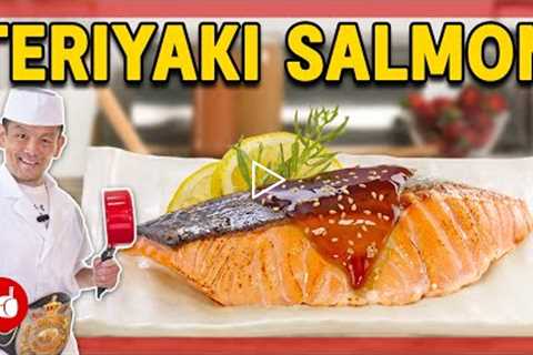 EASY Honey Garlic Teriyaki Salmon | Simple Japanese Recipe