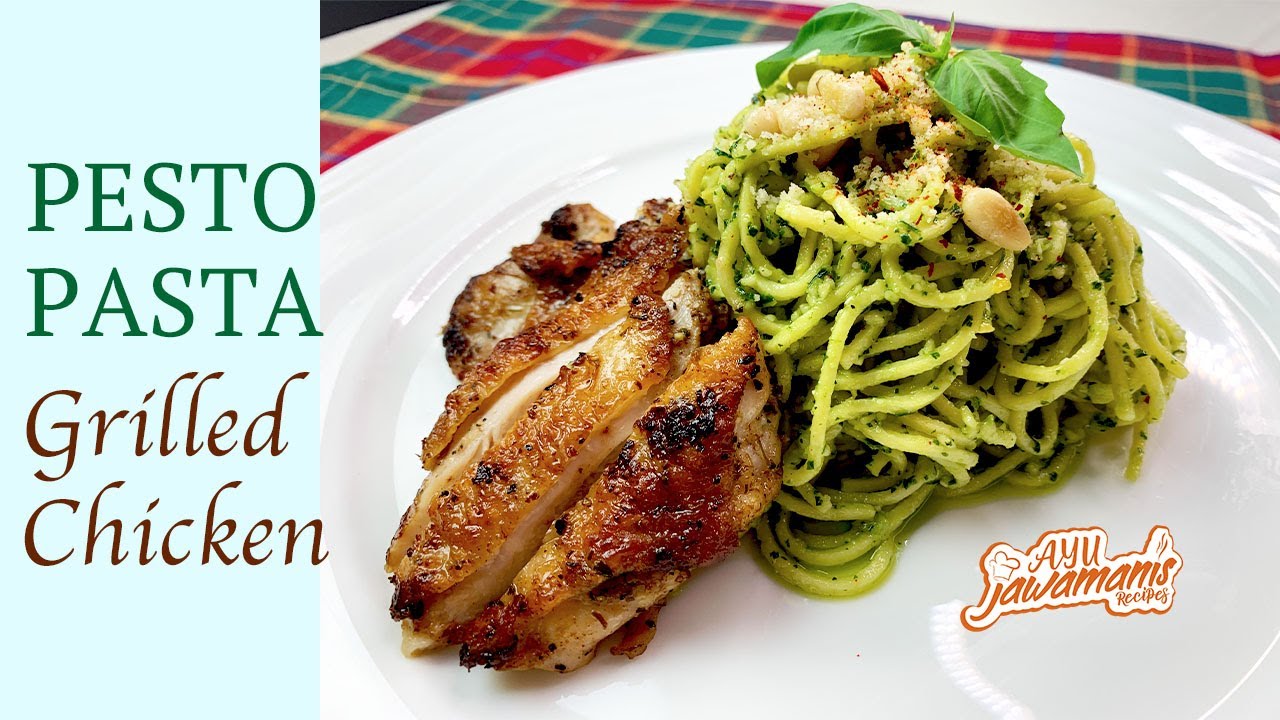 Grilled Pesto Chicken Thighs