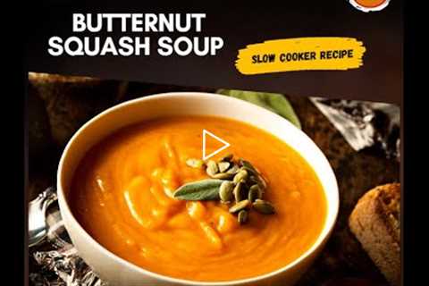 Delicious Crock Pot Butternut Squash Soup | How to Prepare a Slow Cooker Butternut Squash Soup