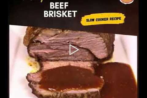 Delicious Crock Pot Beef Brisket| How to Prepare a Slow Cooker Beef Brisket