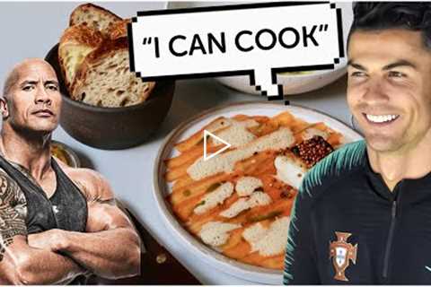 Celebrities Who Can Cook! Surprise!
