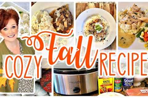 COZY FALL RECIPES🍁Cozy Family Dinners🍁