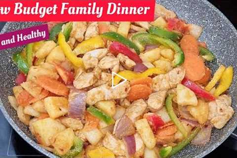 Easy Chicken Breast and Potatoes with Vegetables. Delicious Dinner Recipes !! Simple Family Recipe