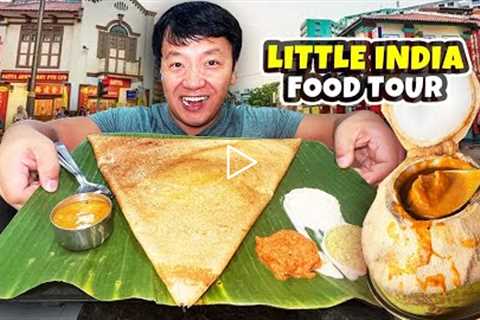 BEST INDIAN FOOD in Singapore! Food Tour of LITTLE INDIA