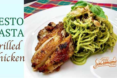 Grilled Pesto Chicken Thighs