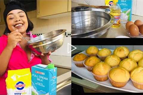 Baking tutorial for BEGINNERS |EasyMix|FOODIE|VanillaMuffins|SOUTH AFRICAN YOUTUBER |