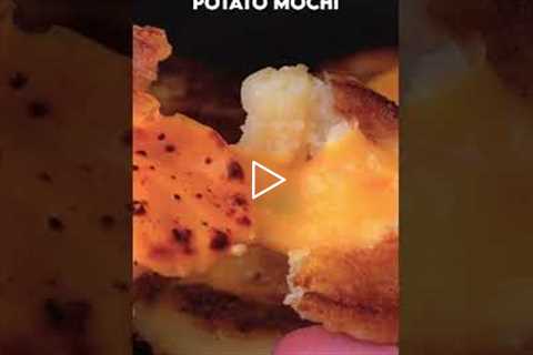 Cheesy Potato Mochi Recipe #shorts
