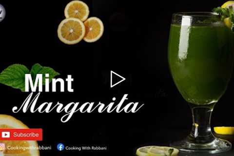 Homemade Mint Margarita | Restaurant Style Mint Margarita | Healthy Drink | Cooking with Rabbani