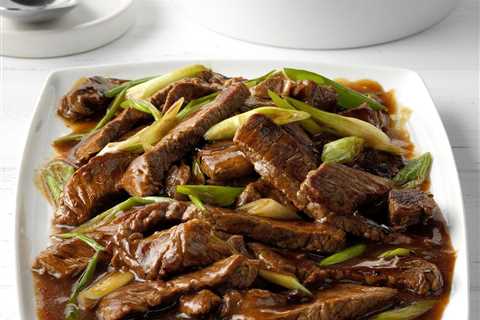 Easy Mongolian Beef Recipe - A Tasty Recipe