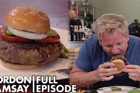 Gordon Ramsay Struggles To Eat A Giant Burger | FULL EP | Kitchen Nightmares