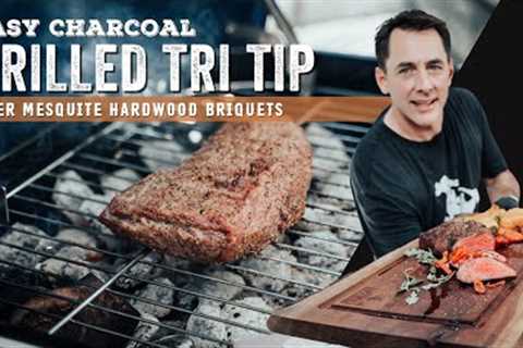 How to grill tri-tip with charcoal