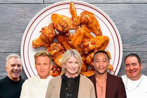 Which Celebrity Has The Best Wings Recipe? • Tasty