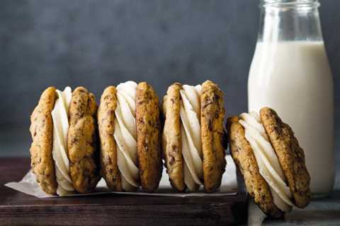 Chocolate Chip Graham Sandwich Cookies