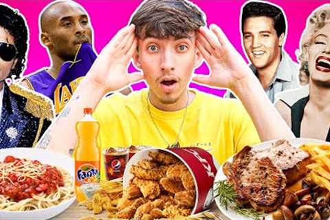 Eating Celebrities LAST Meals! (Kobe Bryant, Michael Jackson, Marilyn Monroe)