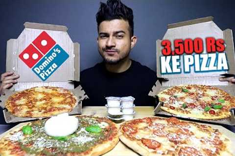 DOMINO''S NEW MENU 3,500 Rs KE PIZZA, BURRATA PESTO, CHICKEN PEPPERONI PIZZA, THE 5 CHEESE PIZZA..