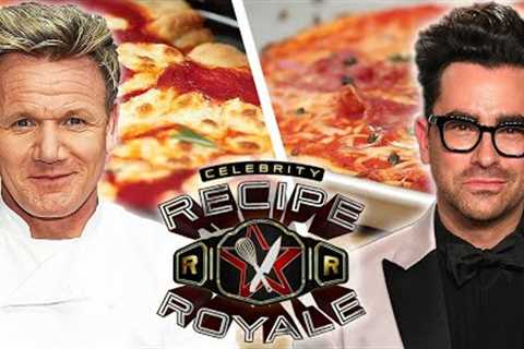 Which Celebrity Makes The Best Pizza? • Celebrity Recipe Royale