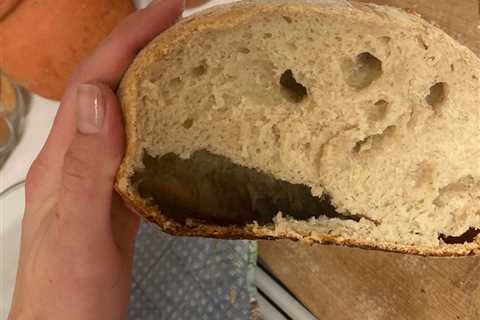 Giant holes in loaf :(