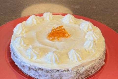 Tropical Carrot Cake - Test Bake