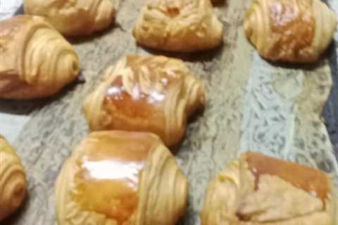 My croissants rises unevenly when baking