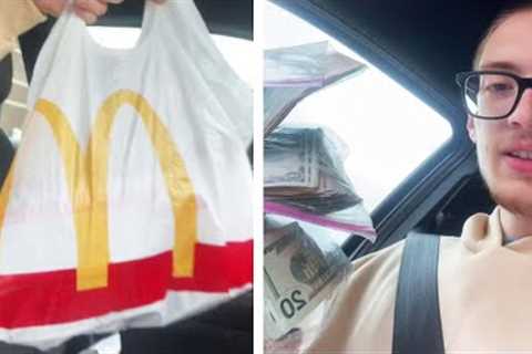 McDonald’s Customer Finds $5,000 Cash in McMuffin Order