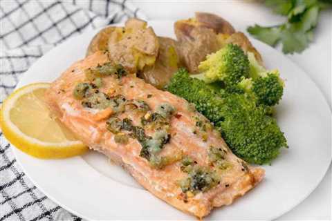 Baked Garlic Butter Salmon