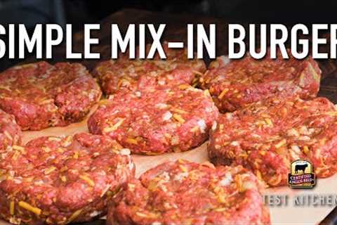 Bacon Cheddar Mix-in Burger Recipe