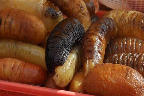 How do you clean and store sea cucumbers?