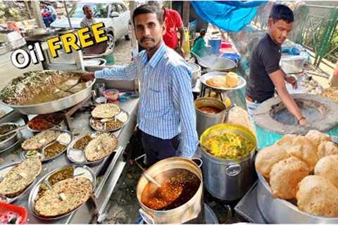 30 Rs Best Nashta | Tandoori Chole Bhature | Punjabi Street Food India