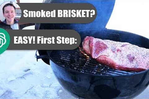 Does ChatGPT Know The Secret To Smokey Tender Brisket?