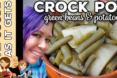 Crock Pot Green Beans & Potatoes