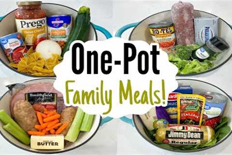 5 Tried & True ONE-POT Meals! | The EASIEST Weeknight Recipes! | Julia Pacheco