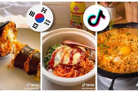 🥗🍜 🇰🇷Korean🇰🇷 Food TikTok Compilation 🍲🍛 P4