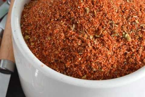 Homemade Blackening Seasoning