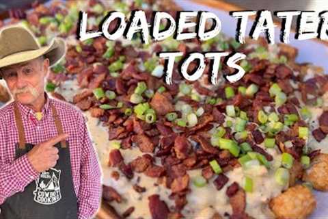 Loaded Cheesy Tater Tots and Trick for the Crispiest Tater Tots!