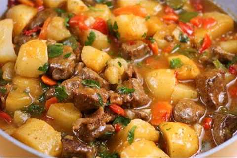 YOU''LL ENJOY EATING THIS FOR LUNCH OR DINNER//BEEF & POTATO