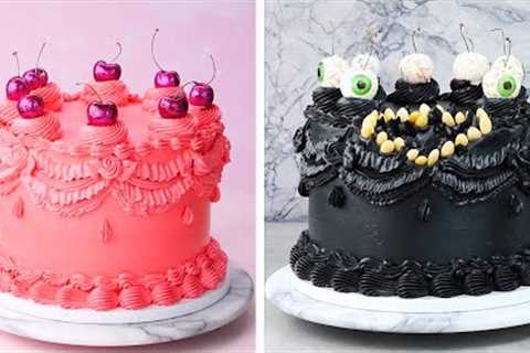 These Goth and Glam designs are a piece of cake! 🎂🖤✨