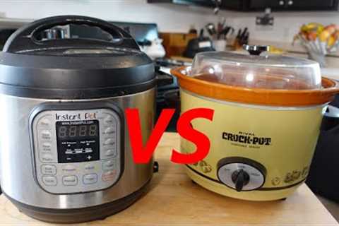 Instant Pot vs. Crockpot | Which Is Better For You?