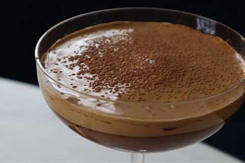 Really, Really Easy Espresso Martini Pudding